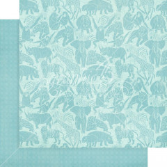 Wild and Free 12x12 Solid and Pattern Paper Pack