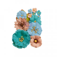 Mulberry Paper Flower - Serene Beauty Painted Floral