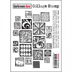 Darkroom Door Cling Stamps - Arty Squares
