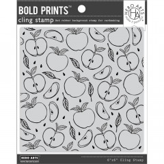 Hero Arts Cling Stamps - Apple Slices Bold Prints