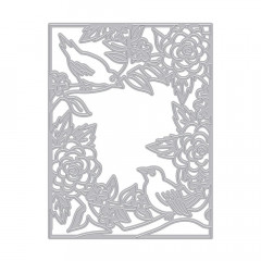 Hero Arts Fancy Dies - Birds and Flowers Cover Plate
