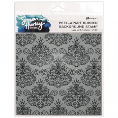 Simon Hurley create. Cling Stamps - Folk Art Florals