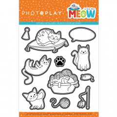 PhotoPlay Etched Die - Meow