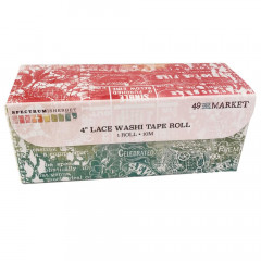 49 And Market Washi Tape Roll - Spectrum Sherbert Lace