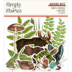 Bits and Pieces Die-Cuts - Vintage Lakeside Nature
