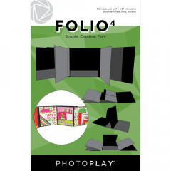 PhotoPlay Folio 6.5x6.5 Kit - Black