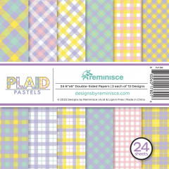 Plaid Pastels 6x6 Paper Pack