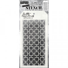Tim Holtz Layered Stencil - Linked Square