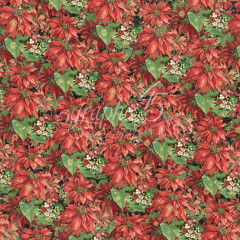 Warm Wishes Designpapier - Yuletide Floral