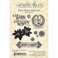 Graphic 45 Stamp Set - Warm Wishes