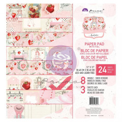 Strawberry Milkshake 12x12 Paper Pad