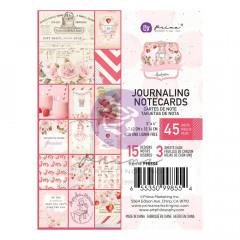 Strawberry Milkshake Journaling Cards 3x4
