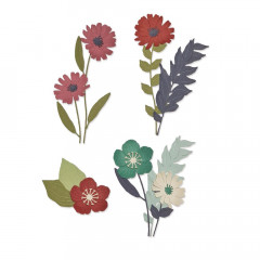 Thinlits Dies - Wild Blooms No. 1
