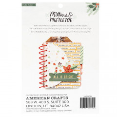 Mittens and Mistletoe 6x8 Paper Pad