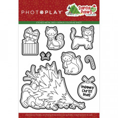 PhotoPlay Die Set - Santa Paws Cat