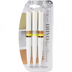 Nuvo Aqua Shimmer Pens 3er Pack - Precious Metals