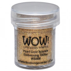 Wow Embossing Glitter - Pearl Gold Sparkle
