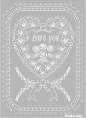 Pergamentpapier-Packung Bild &#34I love You&#34
