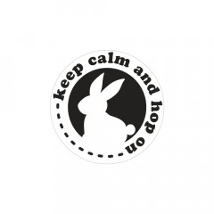 Labels - Keep calm and hop on