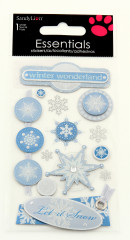 Essentials Sticker Schneeflocken