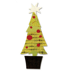 Bigz Die - Tree, Christmas Layered