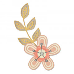 Thinlits Die - Intricate Garden Flowers