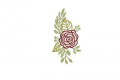 Thinlits Die - Doodle Rose