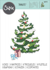 Thinlits Die Set - Layered Christmas Tree