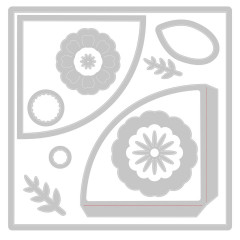Thinlits Die - Folio Page Pocket and Flowers