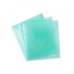 Sizzix Plastic Envelopes - Mint Julep