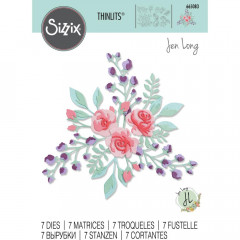 Thinlits Die Set - Floral Layers No. 2