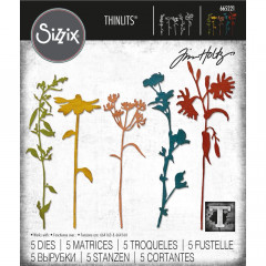 Thinlits Die Set by Tim Holtz - Wildflower Stems No. 3