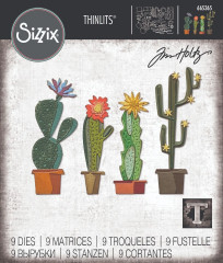 Thinlits Die Set - Funky Cactus