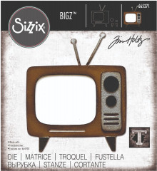 Bigz Die by Tim Holtz - Retro TV