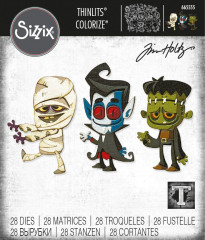 Thinlits Die Set by Tim Holtz - Costume Party, Colorize