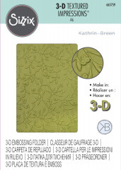 3D Embossing Folder - Delicate Mistletoe