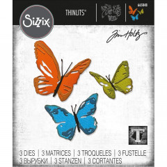 Thinlits Die Set - Brushstroke Butterflies