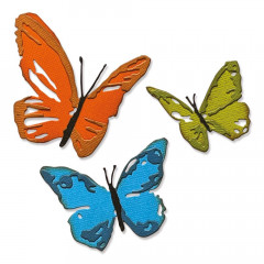 Thinlits Die Set by Tim Holtz - Brushstroke Butterflies