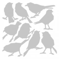 Thinlits Die Set - Silhouette Birds
