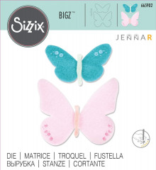 Bigz Die - Textile Butterflies