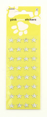 Crystalz Sticker Sterne silber