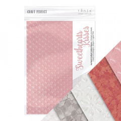 Craft Perfect Speciality Paper Set - Sweetheart Kiss