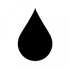 Motivstanzer Small - Water Drop