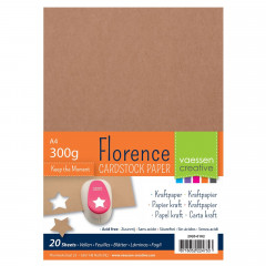 Florence Kraft Cardstock Papier (A4)