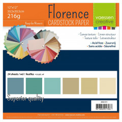 Florence 12x12 Cardstock Paper Pack