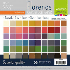 Florence Cardstock Smooth 12x12 Multipack