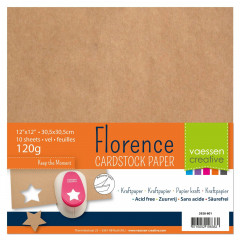 Florence Kraft adhesive Cardstock Paper