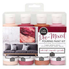 Color Pour Pouring Paint Kit - Amber