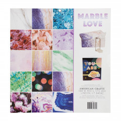 Marble Love 12x12 Paper Pad