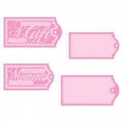My Memory Book Die Set - Beautiful Moments Tag Sentiment